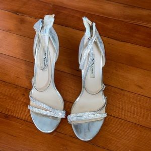 MIA bedazzled heels. Size 9.5, 39.5